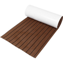 Teak EVA Foam Deck για Πάτωμα Σκαφών Με Original 3Μ αυτοκόλλητο 240*120*0.5 εκ 2.8 τμ. Σκούρο Καφέ