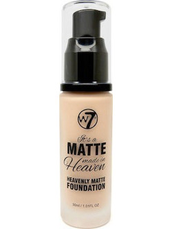 W7 Made In Heaven Matte Sand Beige Liquid Foundation 30ml