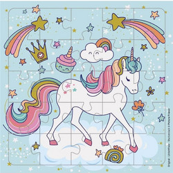 Ευχετήρια Κάρτα Με Παζλ Pictura Unicorn 16x16cm 21370