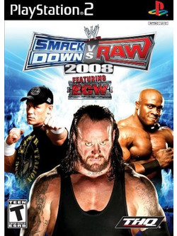 WWE SmackDown Vs Raw 2008 Used Xbox 360