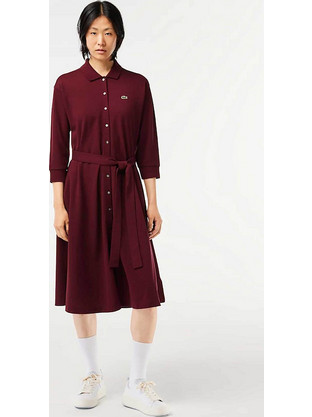 Lacoste Φόρεμα Μπορντό EF0850
