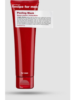 Recipe For Men Peeling Mask Κρεμώδης Μάσκα Προσώπου για Καθαρισμό 100ml