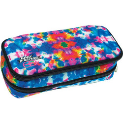 No Fear Color Tie Dye Κασετίνα με 2 Θήκες Πολύχρωμη 348-21141