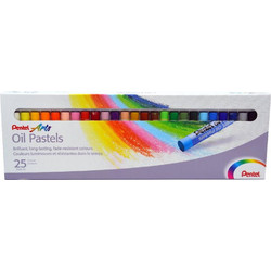 Λαδοπαστέλ Pentel PHN25 25 χρωμάτων