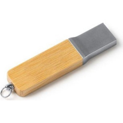 Στικάκι USB από μπαμπού, 16 GB, 5,8x0,6x1,4εκ