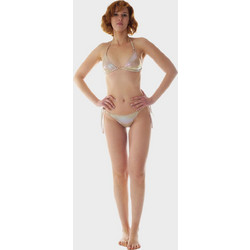 Gsecret Bikini Set Τριγωνάκι Brazil Ασημί C9357-26917