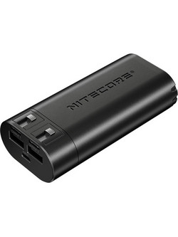 Nitecore Npb2 Waterproof Power Bank 10000mAh 18W με 2 Θύρες USB-A Quick Charge 3.0 Black