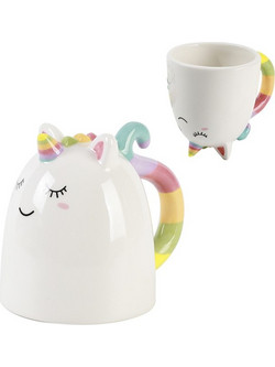 ΚΕΡΑΜΙΚΗ ΚΟΥΠΑ I-TOTAL UP DOWN MUG 300ml UNICORN XL2521