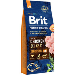 Brit Premium By Nature Senior Small & Medium with Chicken 15kg