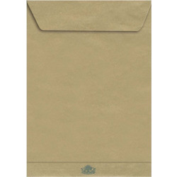 Typotrust - Φάκελος Τύπου Σακούλα με Αυτοκόλλητο 370x450 Kraft 3049
