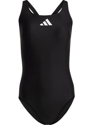 Adidas 3 Bar Logo Αθλητικό Γυναικείο Μαγιό Ολόσωμο Μαύρο HS1747
