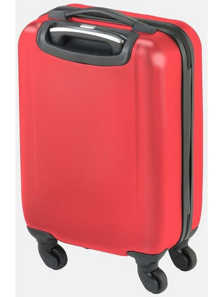 Princess Traveller Canberra Βαλίτσα Καμπίνας 55x35x20cm με 4 Ρόδες Κόκκινη