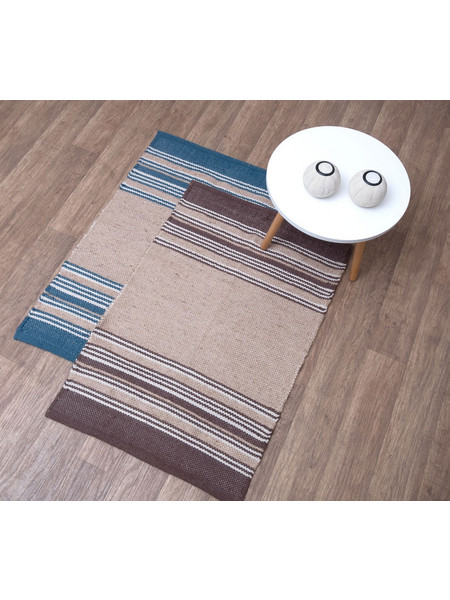 Viopros Τζούνο Χαλί Ορθογώνιο 120x180cm Καφέ
