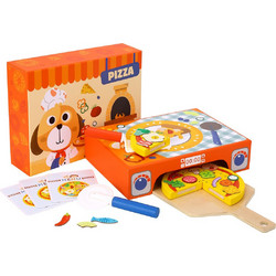 Tooky Toy Πίτσα με Κάρτες TH226