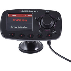 Albrecht DR 57 876 1079MHz Bluetooth Schwarz FMTransmitter (27257)