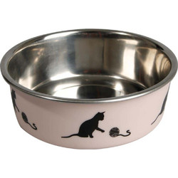 CAT BOWL BELLA KENA PINK 11CM 160ML