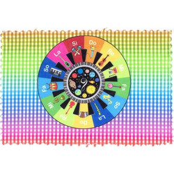 Σουπλά Φαγητού Dimcol Music Wheel 41 35X50 Multi