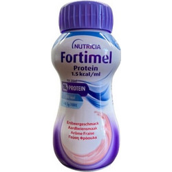 Nutricia Fortimel Extra Φράουλα Πρωτεΐνη 200ml
