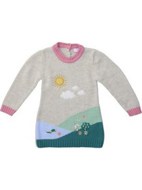 Βρεφικό φόρεμα πλεκτό for Funky Kids κορίτσι 6-24 μηνών