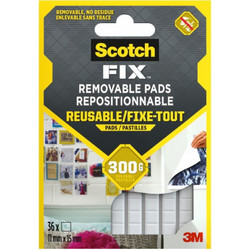Removable 3Μ adhesive pads tack 84τεμ. Scotch