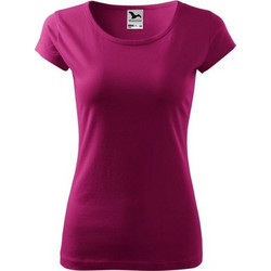 Malfini Pure Γυναικείο Αθλητικό T-Shirt Φούξια MLI-12249