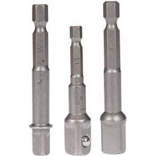 Krausmann AC10500 Αντάπτορες 50μμ Για Καρυδάκια Σετ 3τεμ