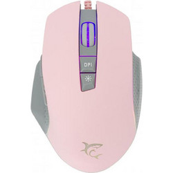 White Shark GM-5009 Ενσύρματο Gaming Ποντίκι RGB 6400 DPI Pink