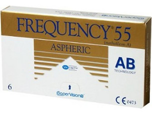 Cooper Vision Frequency 55 Aspheric 6Pack Μηνιαίοι