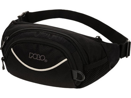 Polo Outrider Τσαντάκι Μέσης Μαύρο 9-08-108-22