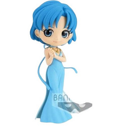 Banpresto Q Posket Pretty Guardian Sailor Moon Eternal Princess Mercury Ver.B 14cm