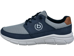 BUGATTI ΠΑΠΟΥΤΣΙΑ SNEAKERS GENIAL LIGHT ΓΚΡΙ-ΜΠΛΕ