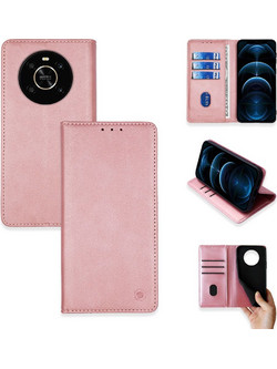 Sonique Vintage Magnet Book Θήκη (Honor Magic4 Lite 5G) Ροζ Χρυσό