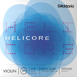 D'Addario Helicore H-310 Σετ 4 Χορδές Βιολιού Medium Tension