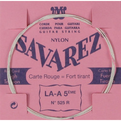 Savarez 525R Red Χορδή Κλασικής Κιθάρας A Nylon Hard Tension