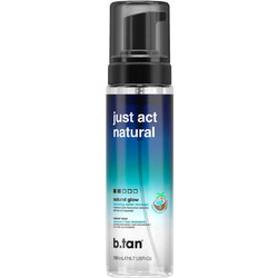 B.Tan Just Act Natural Bronzing Water Self Tan Mousse Light Σώματος 200ml