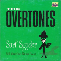 THE OVERTONES / SURF SPYDER -7'' LP
