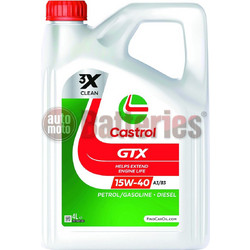 Castrol GTX High Mileage A3/B4 Ημισυνθετικό Λάδι Αυτοκινήτου 15W-40 4lt