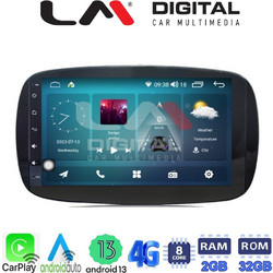 LM Digital ZR8029 Ηχοσύστημα Αυτοκινήτου με Οθόνη Αφής USB Bluetooth & GPS