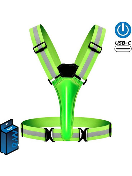 eWHEEL ΑΝΑΚΛΑΣΤΙΚΟ ΓΙΛΕΚΟ ONE SIZE ΜΕ ΕΠΑΝΑΦΟΡΤΙΖΟΜΕΝΟ ΦΩΣ USB-C EWRV004