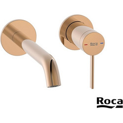Μπαταρία Νιπτήρα Εντοιχιζόμενη Ona Rose Gold A5A359ERG0 Roca