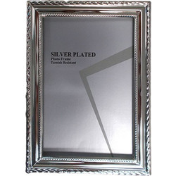 Κορνίζα Μεταλλική Ασημί 15x20cm ForHome 9911359 - For Home