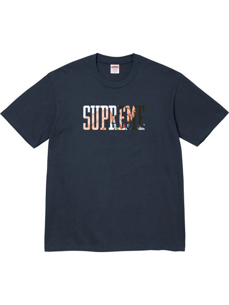 Supreme Collegiate Tee Navy