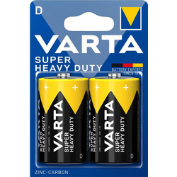 Varta Superlife Zinc Carbon D 2τμχ