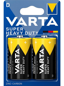 Varta Superlife Zinc Carbon D 2τμχ