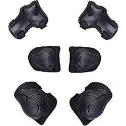 Παιδικό Σετ Προστατευτικών Set Helmet για Ποδήλατο,Πατίνια,Skateboard. Μαυρο