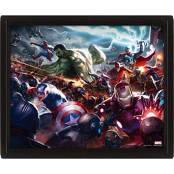 Κάδρο 3D Marvel Future Fight (Heroes Assault) Framed 3D Poster EPPL71531