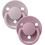 BIBS de Lux Πιπίλες Καουτσούκ 0m+ Dusky Lilac Heather 2τμχ