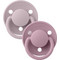 BIBS de Lux Πιπίλες Καουτσούκ 0m+ Dusky Lilac Heather 2τμχ