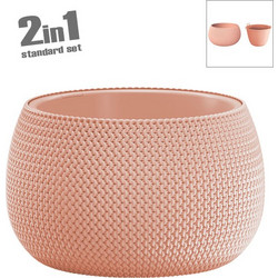 MarHome Splofy Κασπώ Σομόν 47.8x47.8x30cm 09-DKSP480-488U