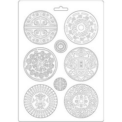 Εύκαμπτο Καλούπι Stamperia για Σαπούνι-Γύψο - 21x29.7cm Amazonia tribals